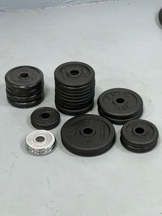 Lote Discos Pesas 32 kg