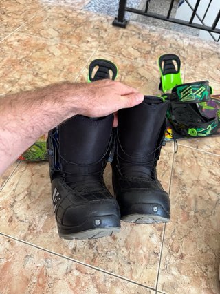 Snowboard Burton Hulk 110cm con Fijaciones