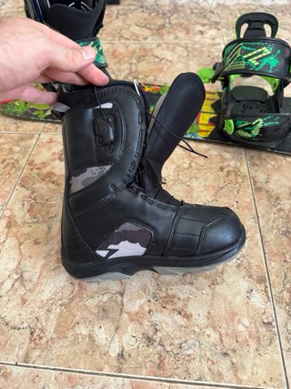 Snowboard Burton Hulk 110cm con Fijaciones