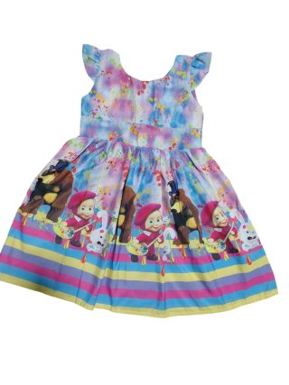 Vestito bambina Masha e Orso