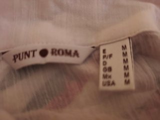 Camisa Punto Roma Fantasía Talla L