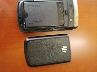 Móvil Blackberry Negro