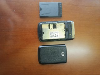 Móvil Blackberry Negro