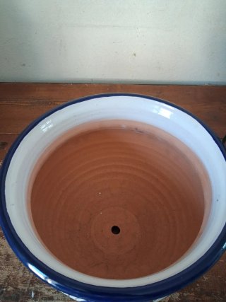 Vaso decorativo dipinto a mano