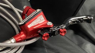 Frenos Hidráulicos Hope Tech 3 V4 Rojos