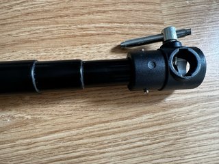 Barra Telescópica Manfrotto 272B para portafondo