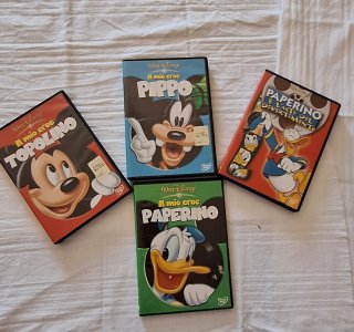 Lotto 4 DVD Disney Classici Italiani