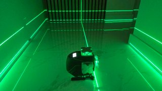 Huepar S04CG Nivel Láser Verde 4D 16 Líneas