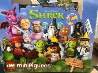 LEGO Minifigure Shrek - 12 Pezzi Nuovi