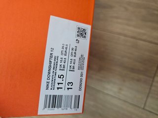 Zapatillas Nike Downshifter 12 Negras