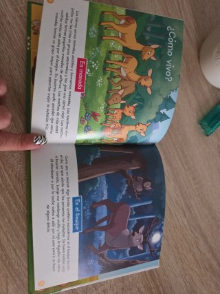 3 libros,el león,el ciervo y mis amigos los animal