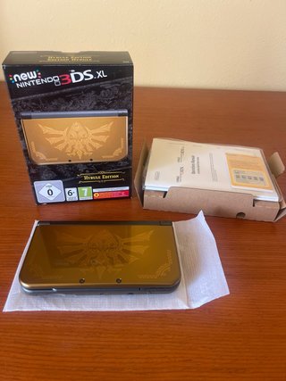 NEW NINTENDO 3Ds XL EDICIÓN HYRULE