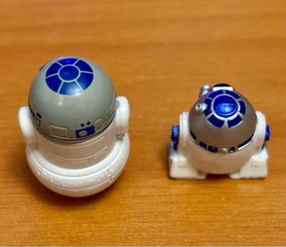 Set Figuras R2-D2 Mini STAR WARS Rollinz + Hasbro