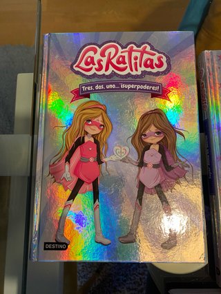 Libro las Ratitas . Tres, dos, uno. Superpoderes