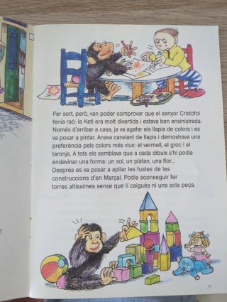 Ens deixen una mona a casa