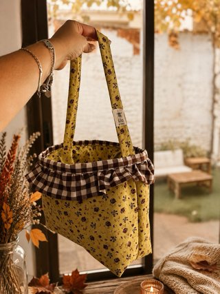 Colchoneta y fundas carrito bebé Cuadro Vichy
