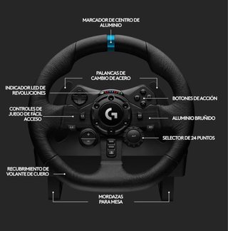 Volante Logitech G923 PS4/PS5/PC