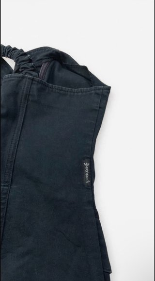 Vestito Nero Armani Jeans Zip Cargo Tg 44