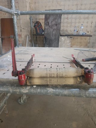 Rodillo para encolar tapiz