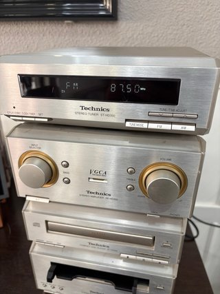 Equipo Música Technics SL-HD350