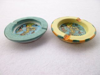 Portacenere ceramica souvenir Sicilia