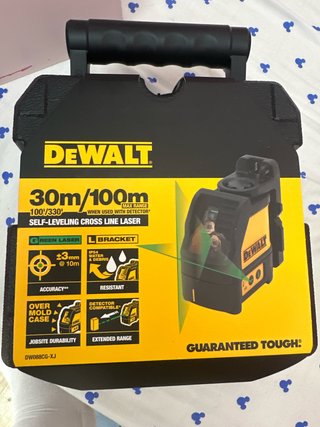 Nivel Láser Dewalt DW088CG-XJ Verde
