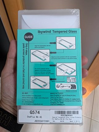 Protector Pantalla Ibywind 9H OnePlus N6 4G