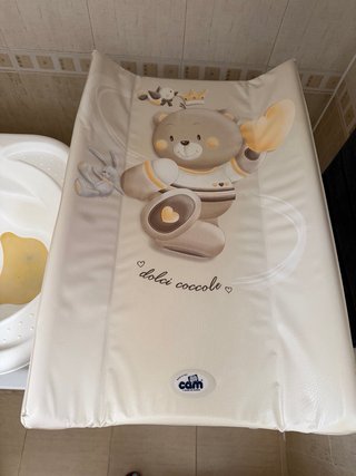 Bañera y cambiador para bebé