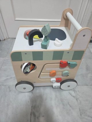 Cocinita Andador Cocina Madera Vertbaudet 2 en 1