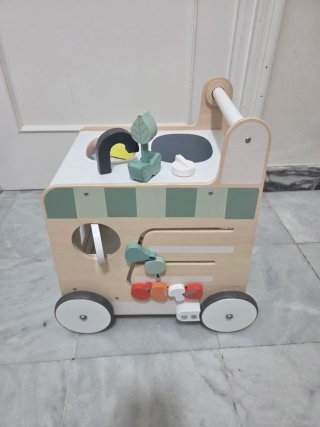 Cocinita Andador Cocina Madera Vertbaudet 2 en 1