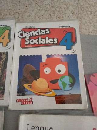 Libros de texto 4° primaria