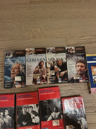 Lotto VHS: Il Grande Squalo Bianco, Bibbia, Pelé