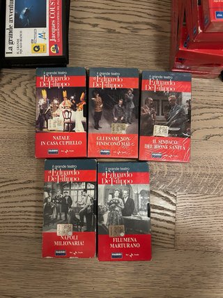 Lotto VHS: Il Grande Squalo Bianco, Bibbia, Pelé