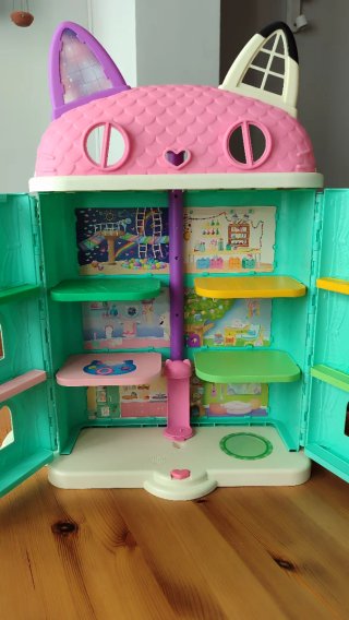 Casa de Muñecas Gabby Gato con Accesorios