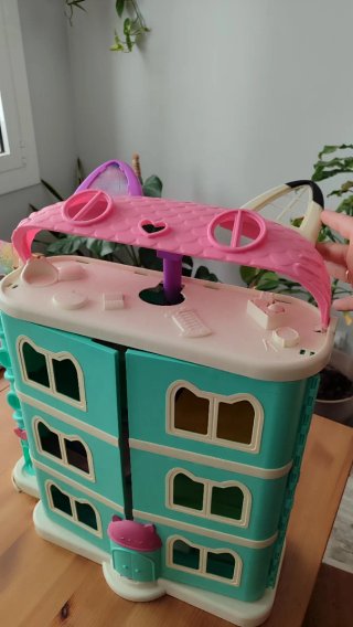 Casa de Muñecas Gabby Gato con Accesorios