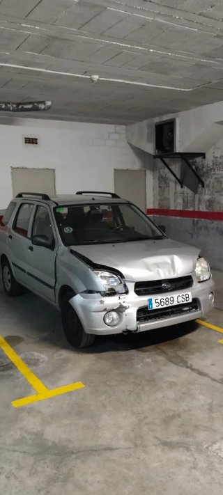 Subaru Justy 2003 siempre guardado en garaje