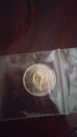 2 Euro Commemorativo Italia 2026 S. Francesco UNC