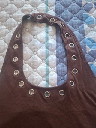 Conjunto 2 Camisetas S (Marrón y Rosa)