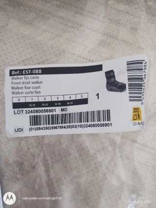 Bota Ortopédica Orliman Talla 1 32 al 38