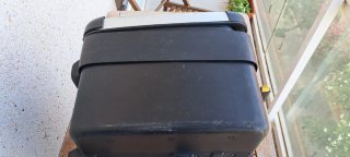 TopCase Maleta Trasera Moto Negra