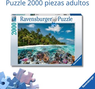 Puzzle Ravensburger 2000 Piezas Maldivas