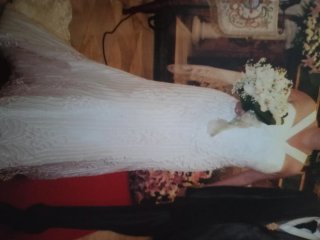 Vestido de Novia Blanco Encaje
