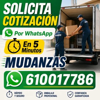 Mudanzas Baratas, Mudanzas