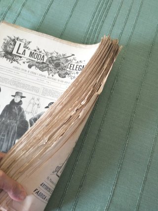 Revista LA MODA ELEGANTE. Año 1916.