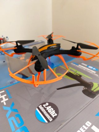 Dron radiocontrol LH-X20 Negro/Naranja