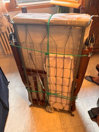 Cuna de Madera con Ruedas