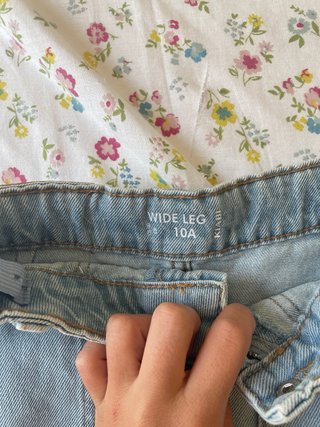 Pantalones vaqueros cargo anchos