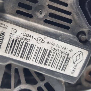 ALTERNADOR RENAULT RENAULT SCENIC II (X84,JM) 2003-2010