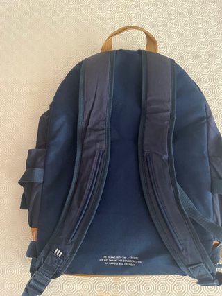 Mochila Adidas Azul y Marrón