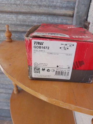 Pastillas Freno TRW Vw Touareg R5 2005